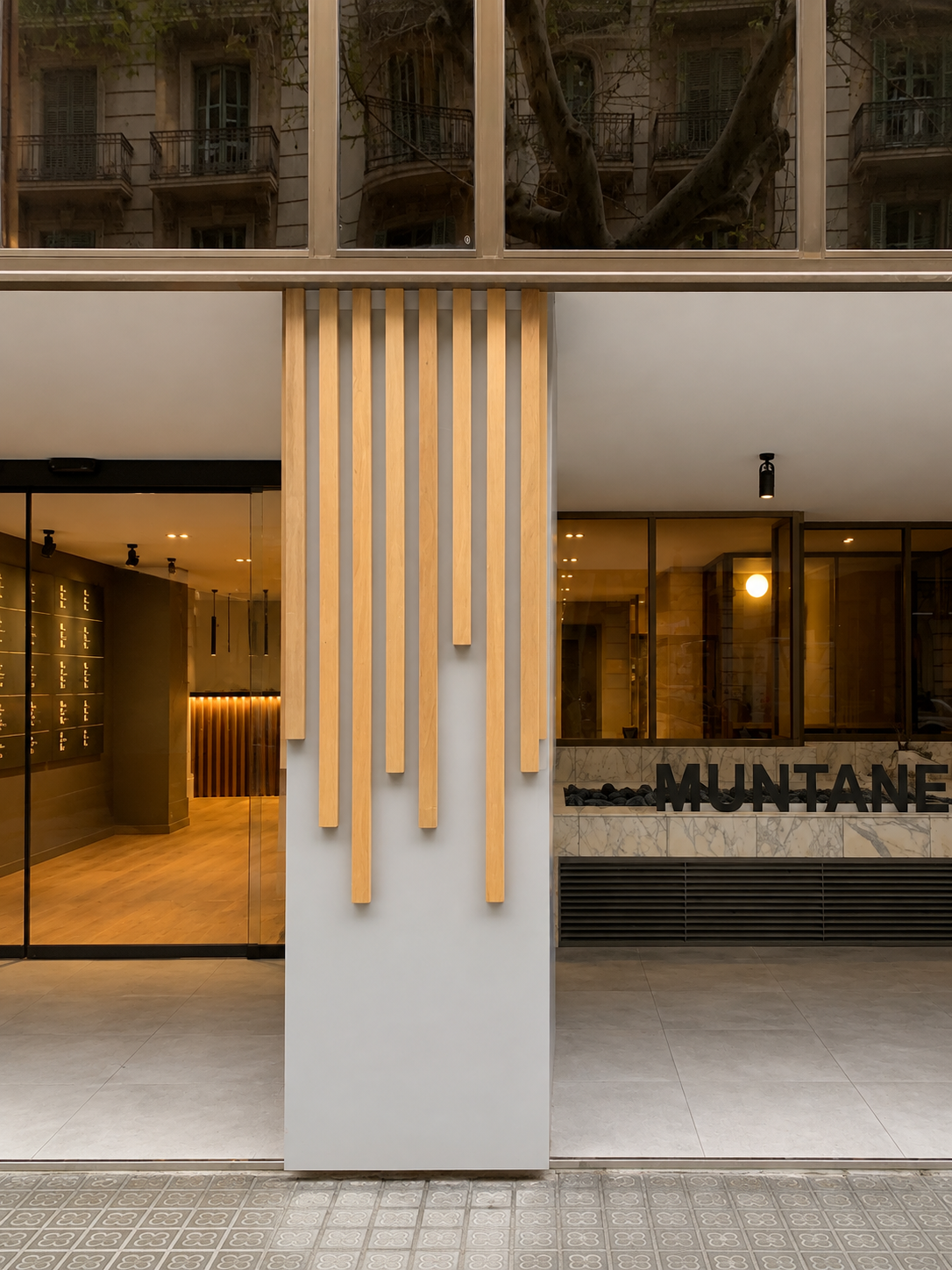 Muntaner 200 — fachada