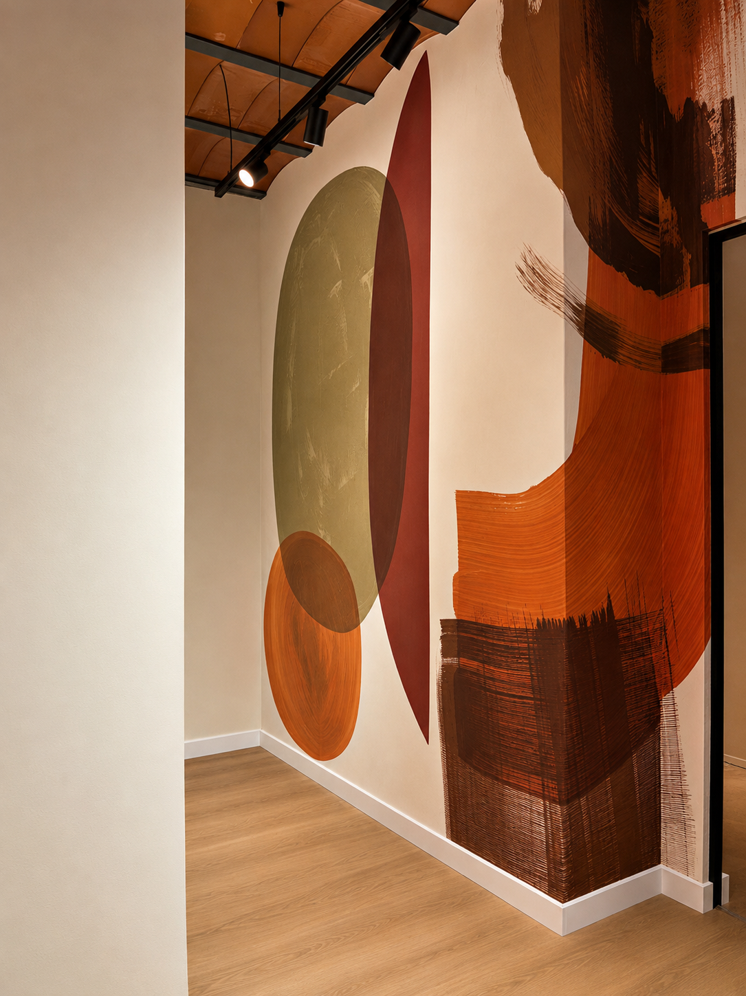 Aspasios — mural de formas