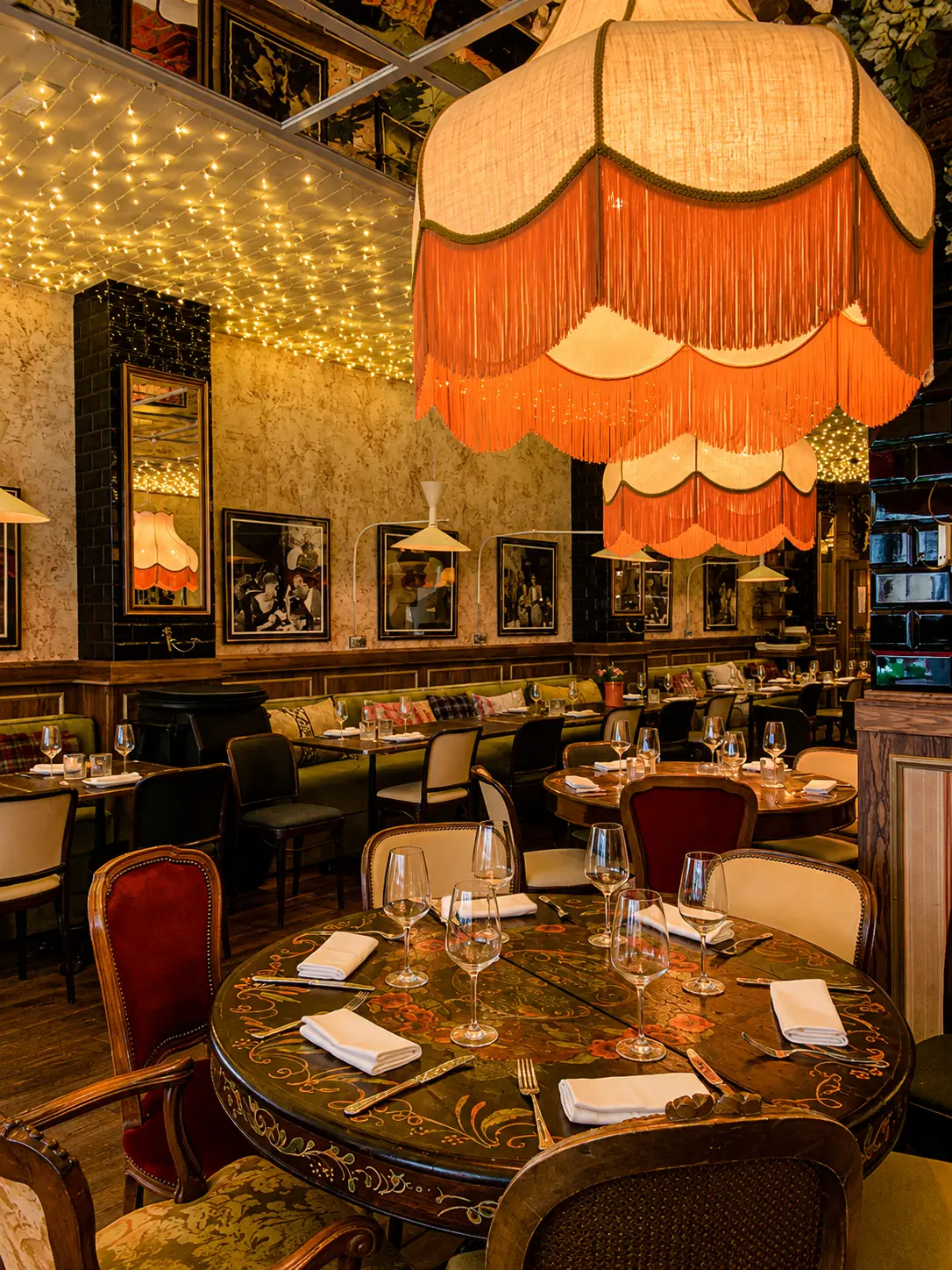 Harry's — lámparas de flecos